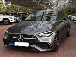 Grau Gebraucht 2023 Mercedes C220 AMG line Kombi | 37.500 € (Fairer Preis)