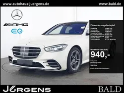 Weiss manufaktur diamantweiss bright Gebraucht 2023 Mercedes S580 AMG Limousine | 99.880 €