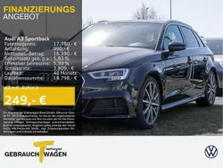 Schwarz Gebraucht 2017 Audi A3 Sportback S-Line Limousine | 16.440 € (Fairer Preis)