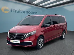 Rot Gebraucht 2024 Mercedes EQV300 Van / Kleinbus | 53.199 € (Etwas zu teuer)