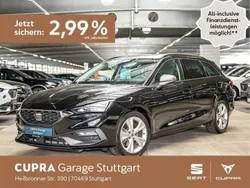 Midnight schwarz metallic Gebraucht 2024 Seat Leon FR-Line Kombi | 28.830 € (Guter Preis)