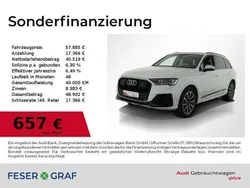 Gletscherweiß metallic Gebraucht 2020 Audi Q7 S-Line SUV | 57.885 € (Etwas zu teuer)