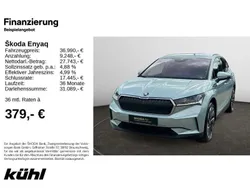 Arctic silber metallic met. Gebraucht 2022 Skoda Enyaq iV Suite SUV | 36.690 € (Fairer Preis)