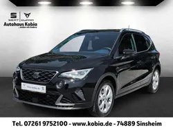 Schwarz (metallic) Gebraucht 2024 Seat Arona FR-Line SUV | 22.900 € (Etwas zu teuer)