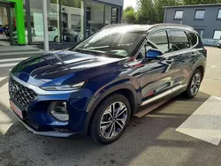 Blue (metallic) Gebraucht 2019 Hyundai Santa Fe Premium SUV | 23.880 € (Teuer)