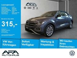 Schwarz Gebraucht 2025 VW T-Roc Cabriolet Goal Cabrio | 29.983 € (Superpreis)