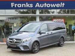 Grau Gebraucht 2019 Mercedes V250 AMG Van / Kleinbus | 59.450 € (Teuer)