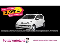 Weiß Gebraucht 2021 VW up! move up! Kleinwagen | 10.777 € (Fairer Preis)