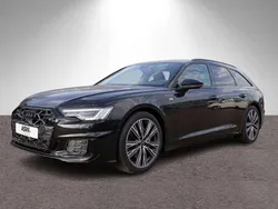 Mythosschwarz metallic Gebraucht 2024 Audi A6 S-Line Kombi | 73.890 €