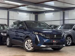 Blau Gebraucht 2021 Peugeot 3008 Business-Line SUV | 17.890 € (Fairer Preis)
