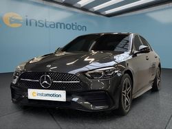 Grau Gebraucht 2024 Mercedes C180 AMG Limousine | 41.799 € (Teuer)