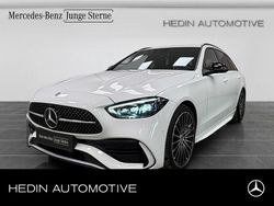 Weiß Gebraucht 2021 Mercedes C220 AMG Limousine | 27.980 € (Teuer)