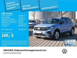 Clear blue metallic Gebraucht 2025 VW T-Cross Goal SUV | 24.980 € (Fairer Preis)
