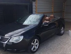 Schwarz Gebraucht 2008 VW Eos Edition Cabrio | 1.990 € (Guter Preis)