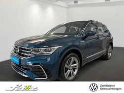 Nightshade blue metallic Gebraucht 2022 VW Tiguan R-line SUV | 33.299 € (Superpreis)
