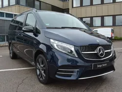 Blau Gebraucht 2017 Mercedes V250 Exclusive Van / Kleinbus | 41.000 € (Superpreis)