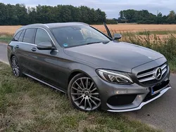 Silber Gebraucht 2016 Mercedes C300 AMG line Kombi | 22.950 €