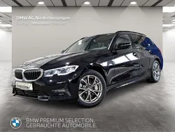 Schwarz Gebraucht 2021 BMW 330 Sport Line Kombi | 41.990 €