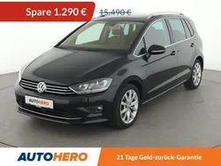 Schwarz Gebraucht 2015 VW Golf Sportsvan Highline Van / Kleinbus | 13.830 € (Fairer Preis)