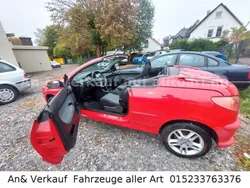 Rot Gebraucht 2004 Peugeot 206 CC Filou Cabrio | 700 € (Superpreis)