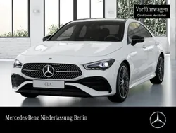 Weiß Gebraucht 2025 Mercedes CLA250e AMG Limousine | 46.400 €