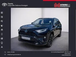 Tiefschwarz metallic (metallic) Gebraucht 2021 Toyota RAV4 Hybrid Edition SUV | 30.890 € (Teuer)