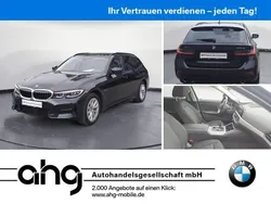 Schwarz Gebraucht 2022 BMW 320e Advantage Kombi | 27.490 € (Fairer Preis)