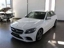 Weiß , polarweiß Gebraucht 2020 Mercedes C220 AMG Limousine | 29.900 € (Fairer Preis)