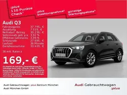 Mythosschwarz metallic Gebraucht 2024 Audi Q3 S-Line SUV | 40.753 € (Fairer Preis)