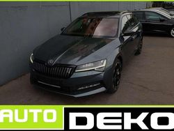 Quarzgrau metallic Gebraucht 2021 Skoda Superb SportLine Kombi | 24.470 € (Fairer Preis)