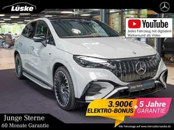 Manufaktur alpingrau uni Gebraucht 2024 Mercedes EQE AMG 43 AMG SUV | 91.900 € (Etwas zu teuer)