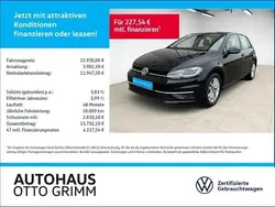 Schwarz (deep black perleffekt) Gebraucht 2019 VW Golf VII Comfortline Limousine | 14.990 € (Fairer Preis)