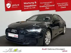 Mythosschwarz metallic Gebraucht 2022 Audi A6 Sport Limousine | 39.999 € (Fairer Preis)