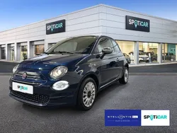 Blaulackierung (metallic) Gebraucht 2019 Fiat 500C Lounge Cabrio | 10.885 € (Guter Preis)
