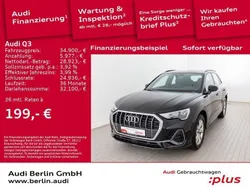 Mythosschwarz metallic Gebraucht 2024 Audi Q3 S-Line SUV | 34.900 € (Superpreis)