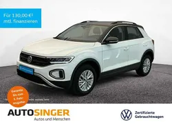 Pure white Gebraucht 2024 VW T-Roc Life SUV | 23.420 € (Guter Preis)