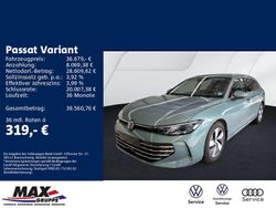 Maripositgrün metallic Gebraucht 2025 VW Passat Elegance Kombi | 36.679 € (Superpreis)