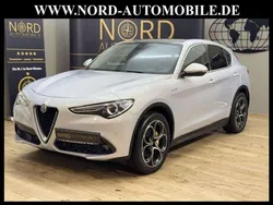 Perla lunare metallic (metallic) Gebraucht 2021 Alfa Romeo Stelvio Super SUV | 27.980 € (Guter Preis)
