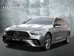 Grau Gebraucht 2021 Mercedes E300 AMG Kombi | 40.880 € (Fairer Preis)