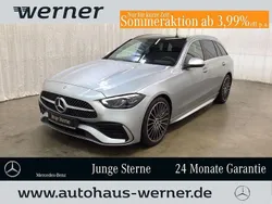 Silber Gebraucht 2023 Mercedes C300 AMG Limousine | 42.942 € (Fairer Preis)