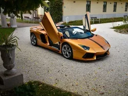 Orange Gebraucht 2015 Lamborghini Aventador Cabrio | 349.000 € (Superpreis)