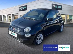 Schwarz Gebraucht 2021 Fiat 500C Lounge Cabrio | 12.390 € (Fairer Preis)