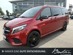 Rot Gebraucht 2021 Mercedes V300 AMG Van / Kleinbus | 55.900 € (Superpreis)