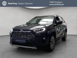 Grau Gebraucht 2021 Toyota RAV4 Hybrid Lounge SUV | 34.950 € (Etwas zu teuer)