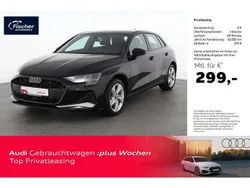 Schwarz Gebraucht 2024 Audi A3 Sportback Advanced Limousine | 32.480 € (Guter Preis)