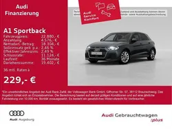 Grau Gebraucht 2023 Audi A1 Sportback Advanced Plus Kleinwagen | 22.880 € (Fairer Preis)