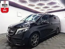 Schwarz Gebraucht 2021 Mercedes V300 AMG Van / Kleinbus | 63.880 € (Teuer)