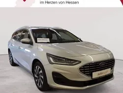 Moondust silber metallic Gebraucht 2022 Ford Focus Titanium Kombi | 16.090 € (Guter Preis)