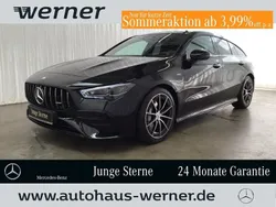 Lack kosmosschwarz Gebraucht 2024 Mercedes CLA35 AMG Shooting Brake AMG Kombi | 47.974 € (Fairer Preis)