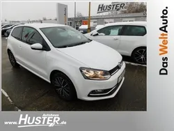 Weiß Gebraucht 2016 VW Polo Allstar Kleinwagen | 9.530 € (Superpreis)